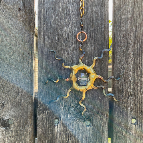 4” Mini Sun Crystal Suncatcher