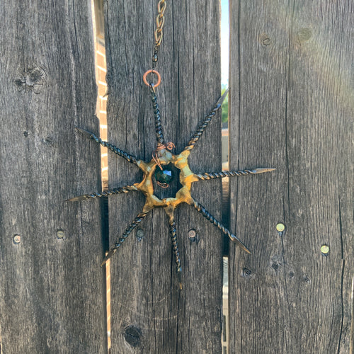 6” Small Star Crystal Suncatcher