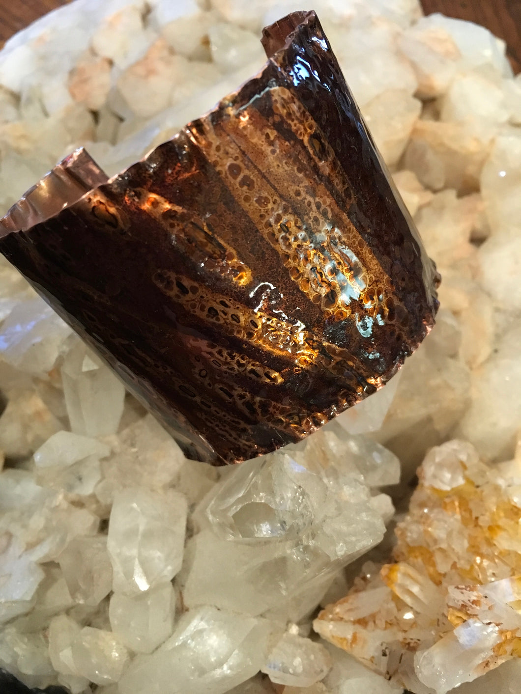Resin & Copper Bracelet