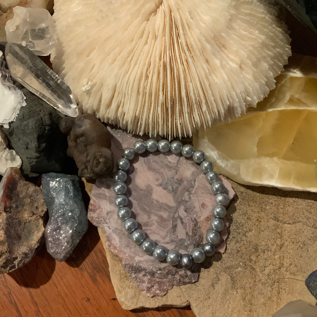 Pearl Healing Stone Bracelet