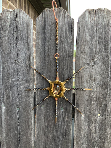 6” Small Star Crystal Suncatcher