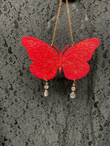 Large Resin Butterfly Suncatcher 6” X 8”